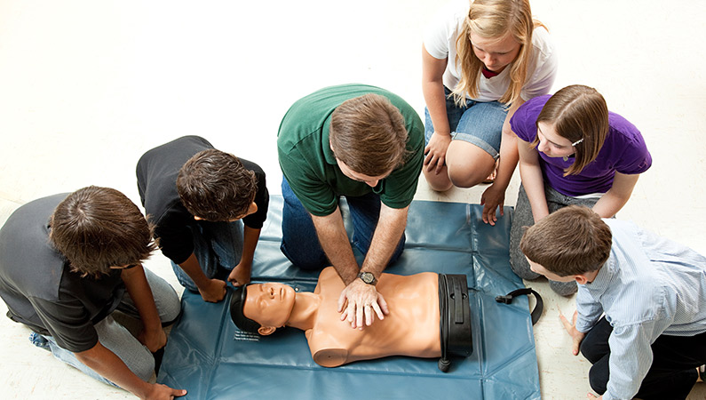 Learning  CPR might save a life