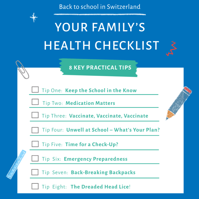 Back-to-School in Switzerland: Your Family’s Health Checklist